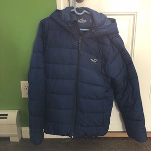 Men’s Puffer Jacket Hollister large